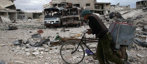 La situación en la ciudad de Duma, Siria - Sputnik Mundo