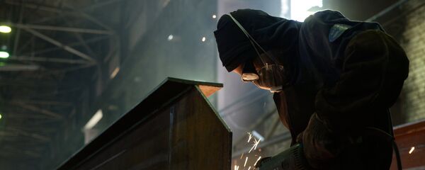 Producción de estructuras de acero (archivo) - Sputnik Mundo