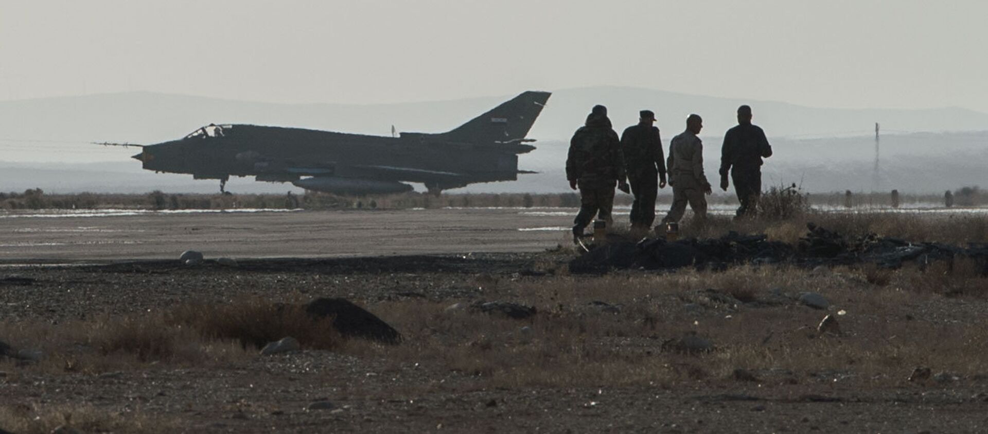 La base aérea siria en Homs (archivo) - Sputnik Mundo, 1920, 02.09.2020