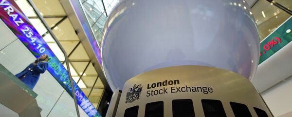 La bolsa de Londres (archivo) - Sputnik Mundo