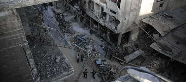 Situación en la ciudad siria de Duma - Sputnik Mundo