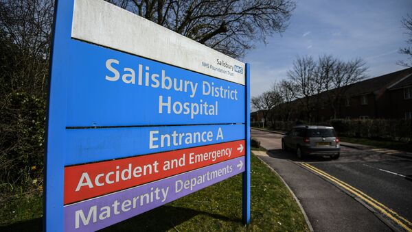 Hospital en Salisbury, Reino Unido Hospital en Salisbury, Reino Unido - Sputnik Mundo