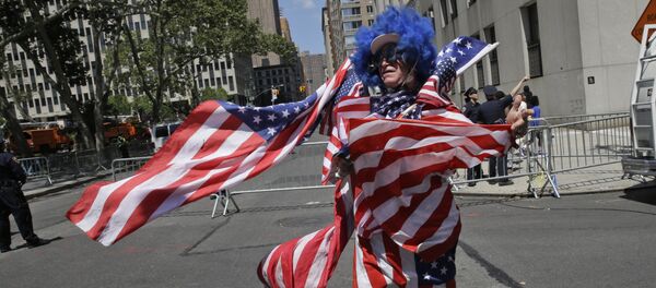 Un hincha norteamericano - Sputnik Mundo