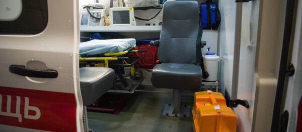 Una ambulancia rusa - Sputnik Mundo