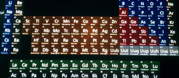 Tabla periódica de los elementos - Sputnik Mundo
