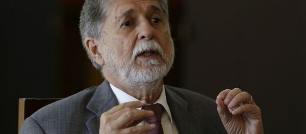 Celso Amorim, diplomático brasileño - Sputnik Mundo