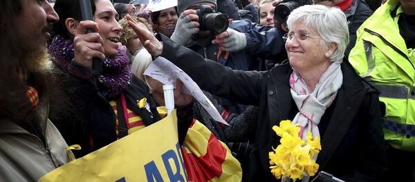 Clara Ponsatí, la exconsejera catalana - Sputnik Mundo