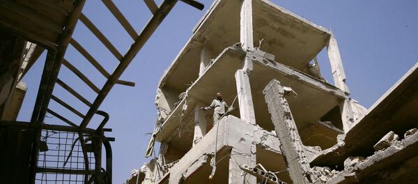 Situación en Duma, Siria (archivo) Situación en Duma, Siria (archivo) - Sputnik Mundo