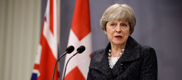Theresa May, primera ministra del Reino Unido - Sputnik Mundo