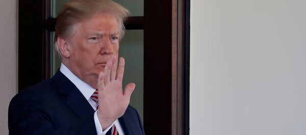 Donald Trump, persidente de EEUU - Sputnik Mundo