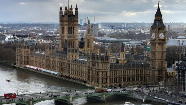 Palacio de Westminster, sede del Parlamento británico - Sputnik Mundo