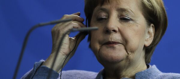 Angela Merkel, la canciller alemana Angela Merkel, la canciller alemana - Sputnik Mundo