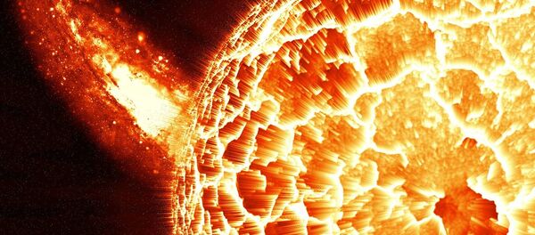 Un planeta ardiendo, imagen referencial - Sputnik Mundo