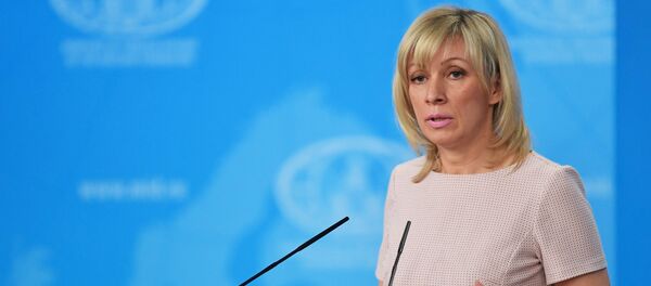 María Zajárova, la portavoz del Ministerio de Exteriores de Rusia María Zajárova, la portavoz del Ministerio de Exteriores de Rusia - Sputnik Mundo