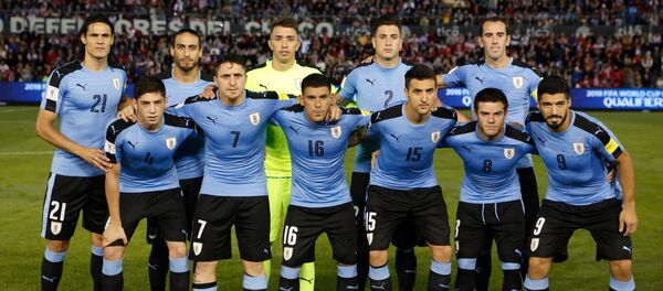 La selección uruguaya - Sputnik Mundo