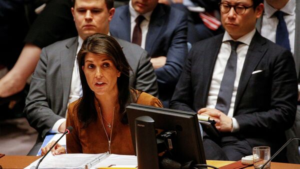 Nikki Haley, la embajadora estadounidense en la ONU - Sputnik Mundo