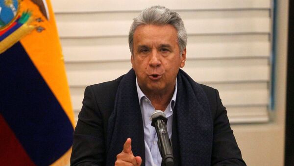 Conferencia de prensa de Lenín Moreno. - Sputnik Mundo