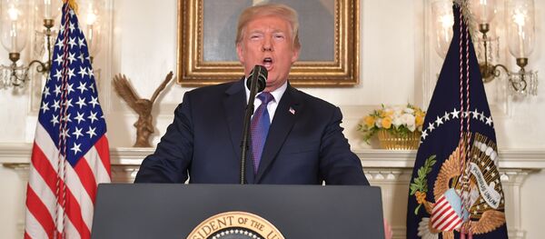 Donald Trump, persidente de EEUU - Sputnik Mundo