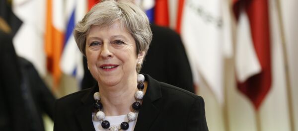 Theresa May, primera ministra del Reino Unido - Sputnik Mundo