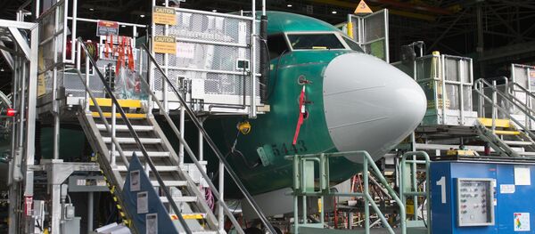 Una fábrica de Boeing en EEUU - Sputnik Mundo