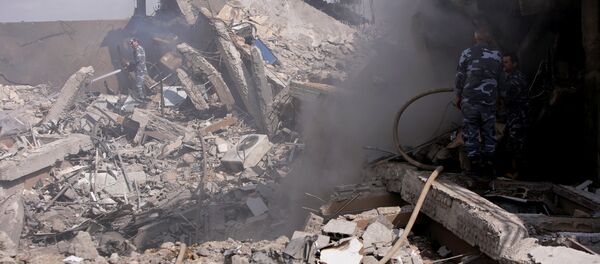 Centro de investigación destruido por el reciente ataque de EEUU y sus aliados - Sputnik Mundo