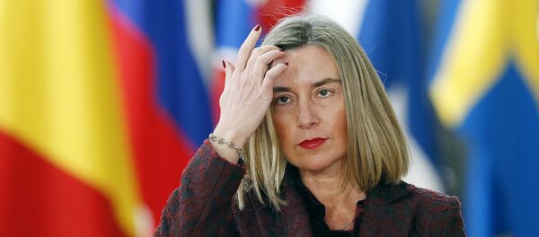 Federica Mogherini, alta representante de la UE para Asuntos Exteriores y Política de Seguridad - Sputnik Mundo