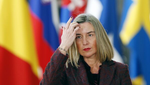 Federica Mogherini, alta representante de la UE para Asuntos Exteriores y Política de Seguridad - Sputnik Mundo