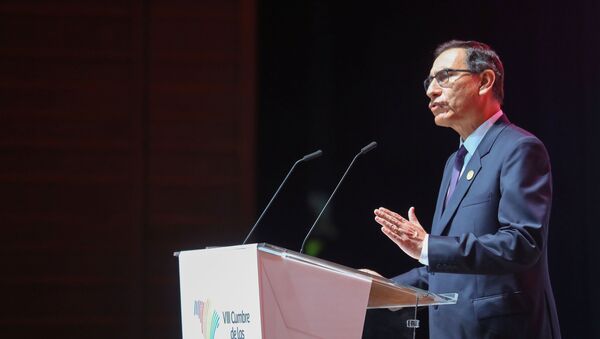 Martín Vizcarra, el presidente de Perú - Sputnik Mundo