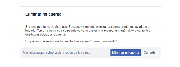 Así eliminas tu cuenta de Facebook Así eliminas tu cuenta de Facebook - Sputnik Mundo