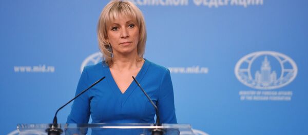 María Zajárova, la portavoz del Ministerio de Exteriores de Rusia - Sputnik Mundo