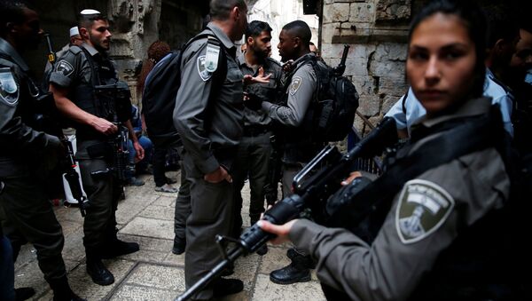 Policía israelí (archivo) Policía israelí (archivo) - Sputnik Mundo