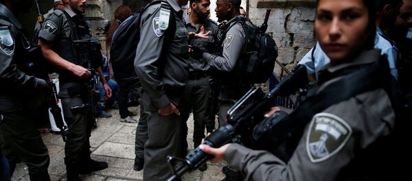 Policía israelí (archivo) - Sputnik Mundo
