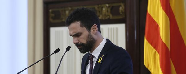 Roger Torrent, el presidente del Parlamento de Cataluña - Sputnik Mundo