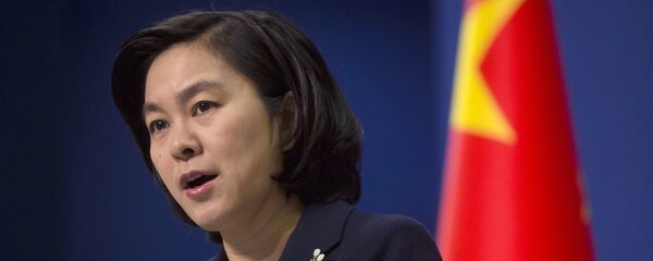 Hua Chunying, portavoz del Ministerio chino de Asuntos Exteriores Hua Chunying, portavoz del Ministerio chino de Asuntos Exteriores - Sputnik Mundo