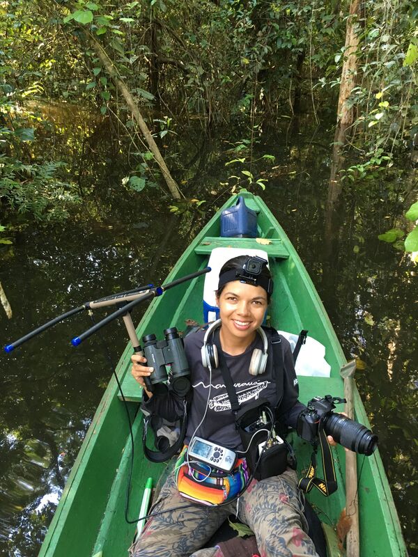 La bióloga mexicana, Wezddy del Toro Orozco, explora los secretos de la Amazonía La bióloga mexicana, Wezddy del Toro Orozco, explora los secretos de la Amazonía - Sputnik Mundo