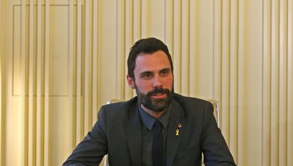 Roger Torrent, presidente del Parlamento de Cataluña - Sputnik Mundo