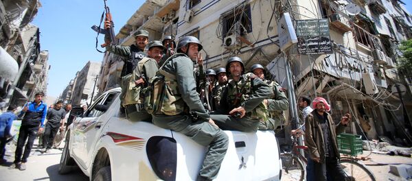 Situación en Duma, Siria Situación en Duma, Siria - Sputnik Mundo