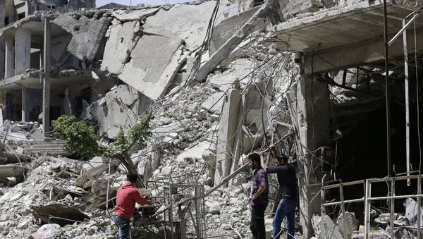 Situación en Duma, Siria - Sputnik Mundo