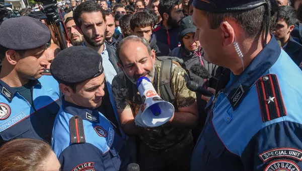 Nikol Pashinián, líder del partido armenio YELQ (archivo) - Sputnik Mundo