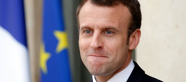 Emmanuel Macron, presidente de Francia - Sputnik Mundo