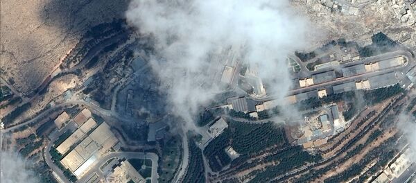Ataque de EEUU a las instalaciones de Siria - Sputnik Mundo