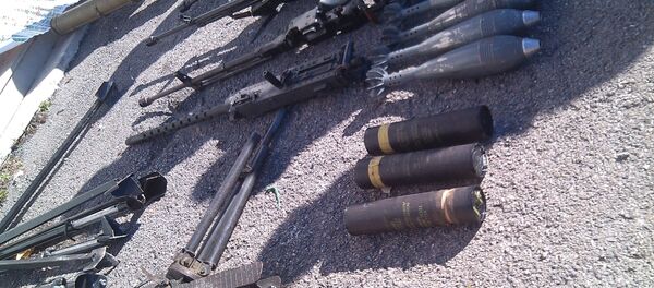 Municiones de terroristas (archivo) - Sputnik Mundo