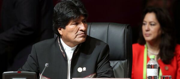 Evo Morales, presidente de Bolivia - Sputnik Mundo