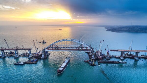 Puente de Crimea (archivo) - Sputnik Mundo