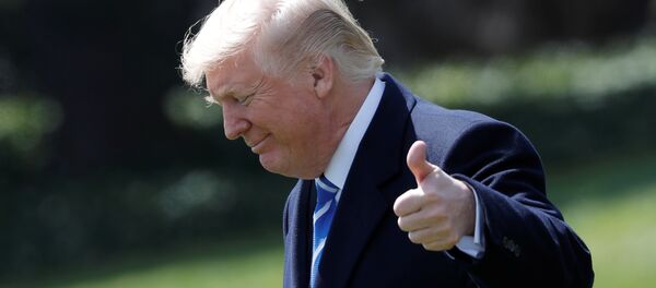 Donald Trump, presidente de EEUU - Sputnik Mundo