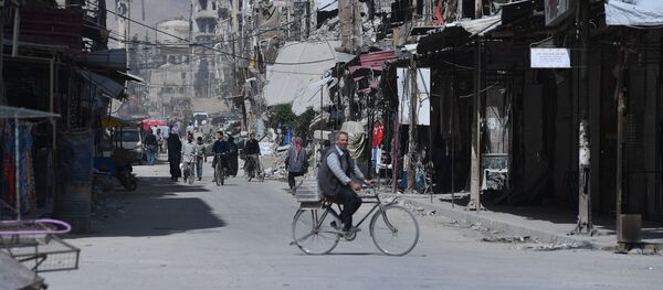 Situación en la ciudad siria de Duma - Sputnik Mundo