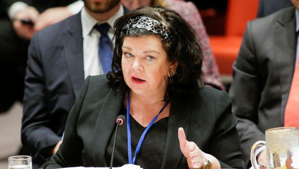 Karen Pierce, embajadora del Reino Unido ante la ONU Karen Pierce, embajadora del Reino Unido ante la ONU - Sputnik Mundo