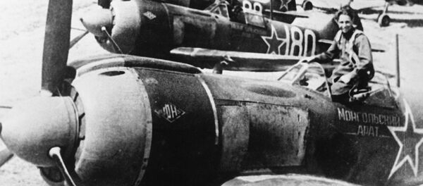 Aviones caza La-5, foto de archivo - Sputnik Mundo