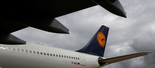 Un avión de Lufthansa - Sputnik Mundo