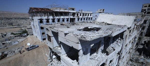 Situación en Duma, Siria Situación en Duma, Siria - Sputnik Mundo
